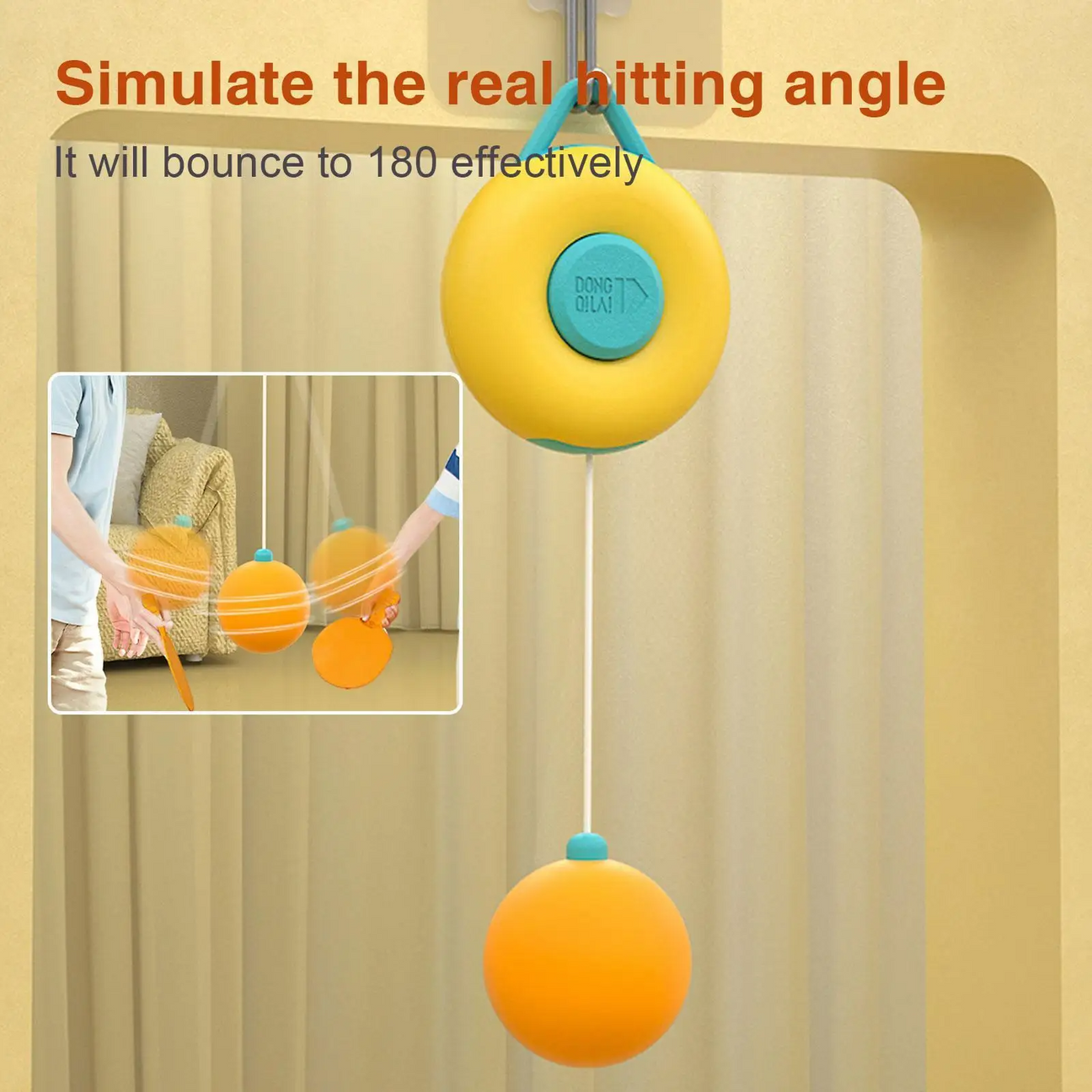 Indoor Hanging Tennis Ball Trainer Set