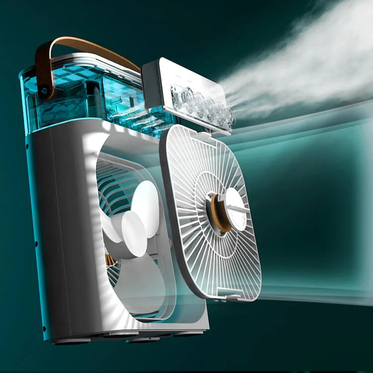Mini Portable Air Conditioner With Water Spray