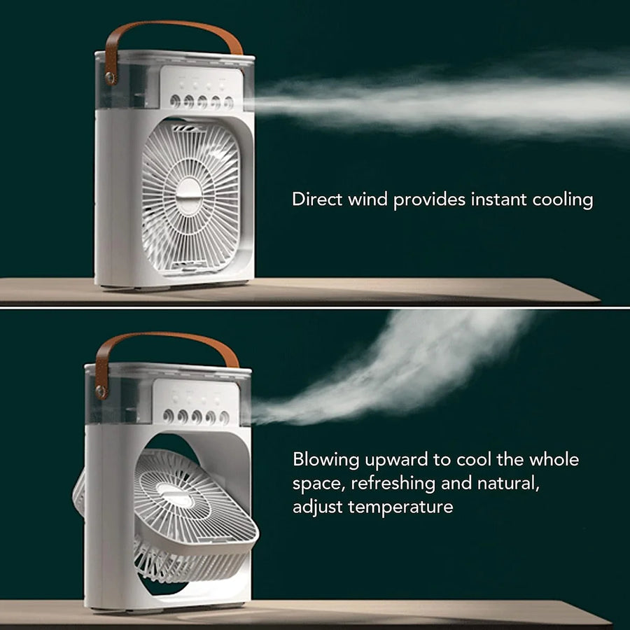 Mini Portable Air Conditioner With Water Spray