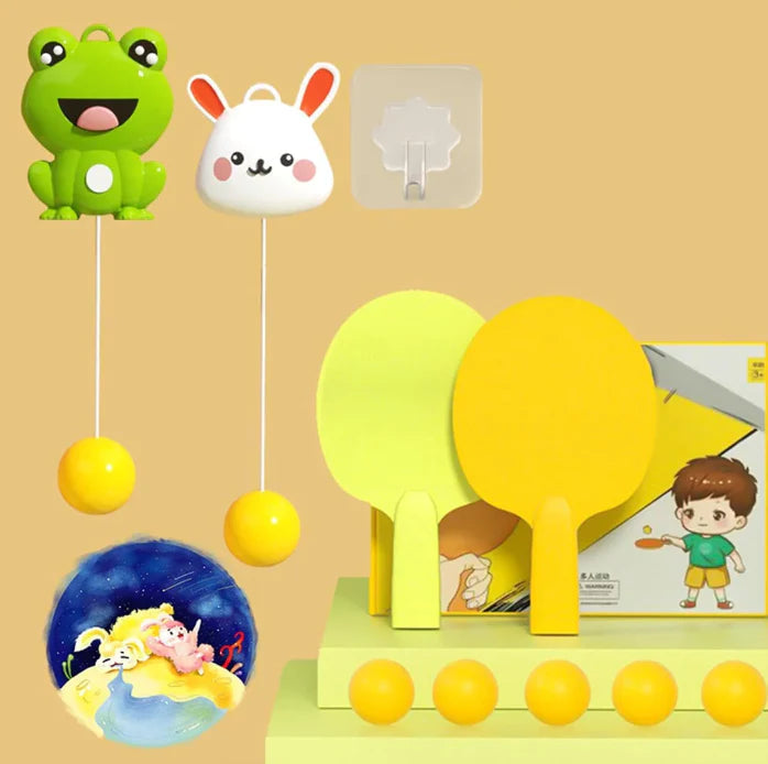 Indoor Hanging Tennis Ball Trainer Set