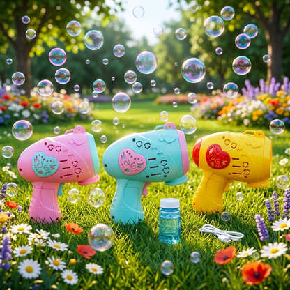 Kids Automatic Bubble gun (Rechargeable)