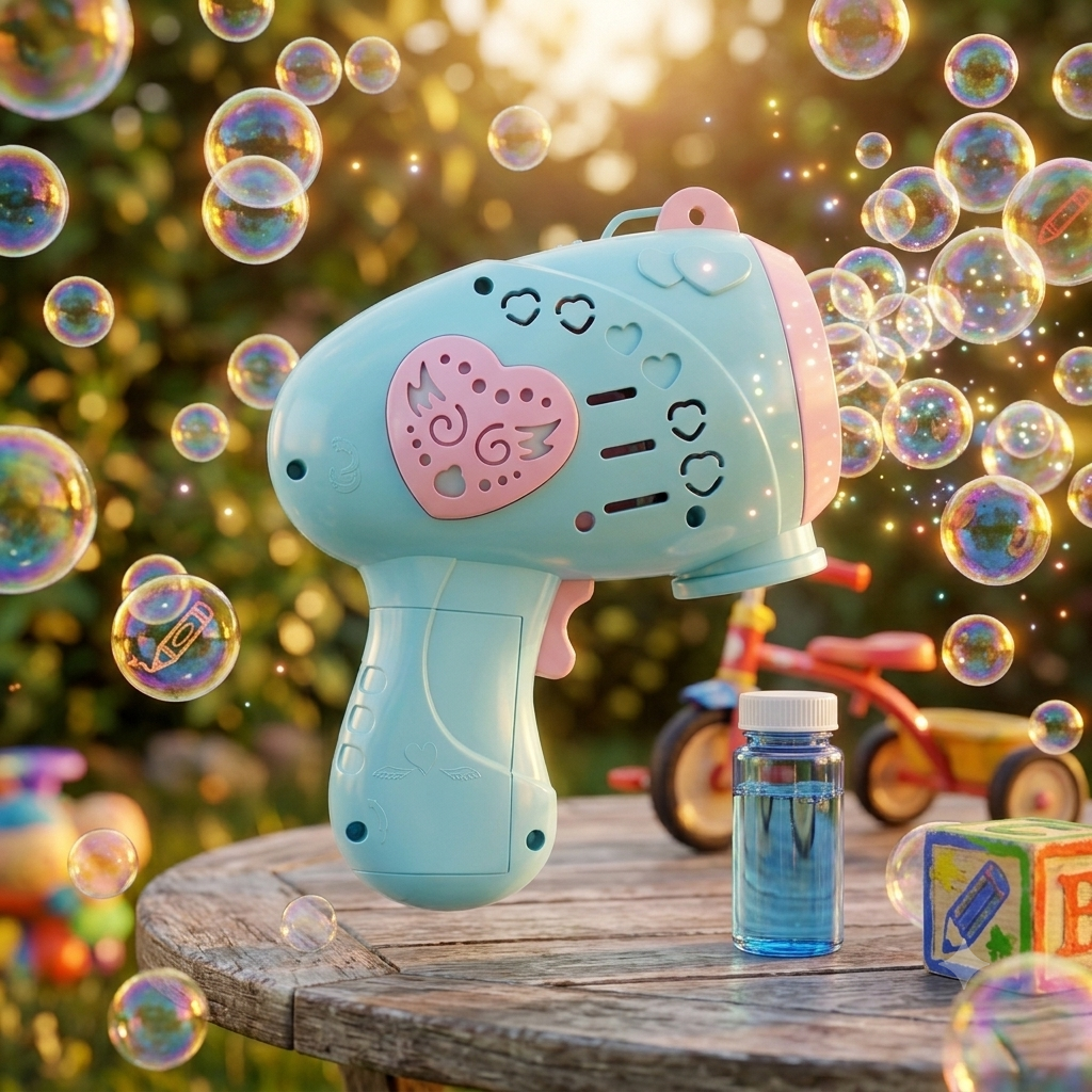 Kids Automatic Bubble gun (Rechargeable)