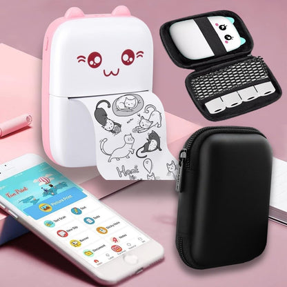 Mini Thermal Printer- Inkless Bluetooth Pocket Printer