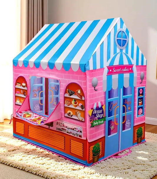Kids Tent House Candy Theme